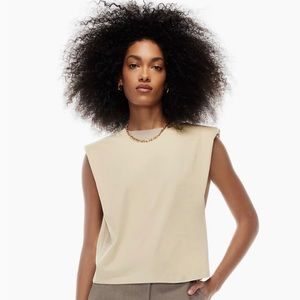 Aritzia Babaton Shoulder Pad T-shirt